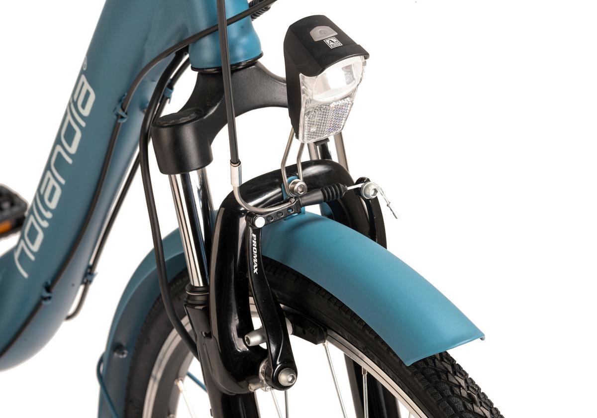 E-bike City Damen 154e 28 Zoll 120 Km - Blau, Basics, Metall (180/70/100cm)