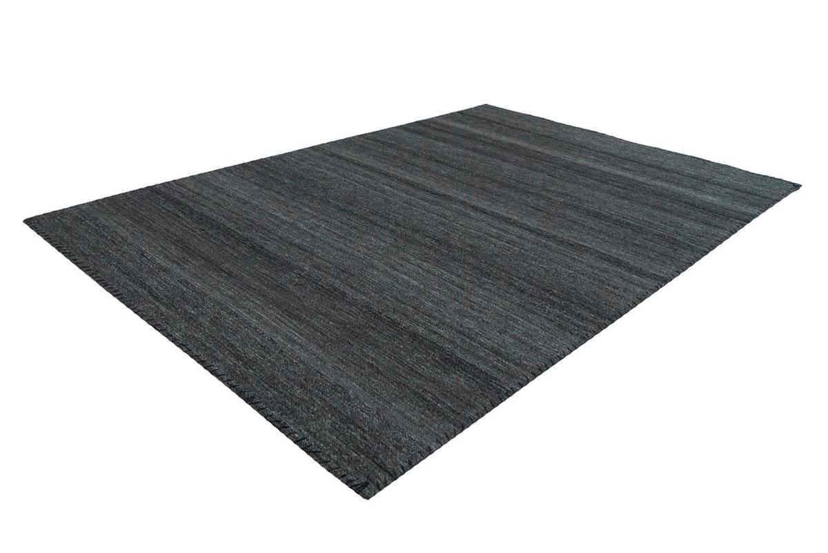 FLACHWEBETEPPICH Anthrazit/Multicolor - Anthrazit/Multicolor, KONVENTIONELL, Textil (80cm) - Kayoom