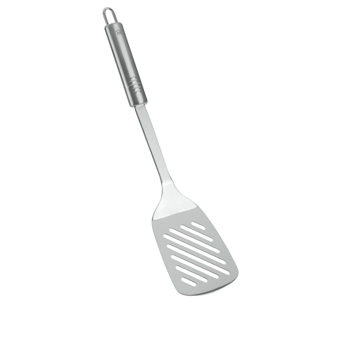 Pfannenwender Marian B/L: ca. 7,9/34,4 cm - Edelstahlfarben, Basics, Metall (7,9/34,4cm) - Metaltex
