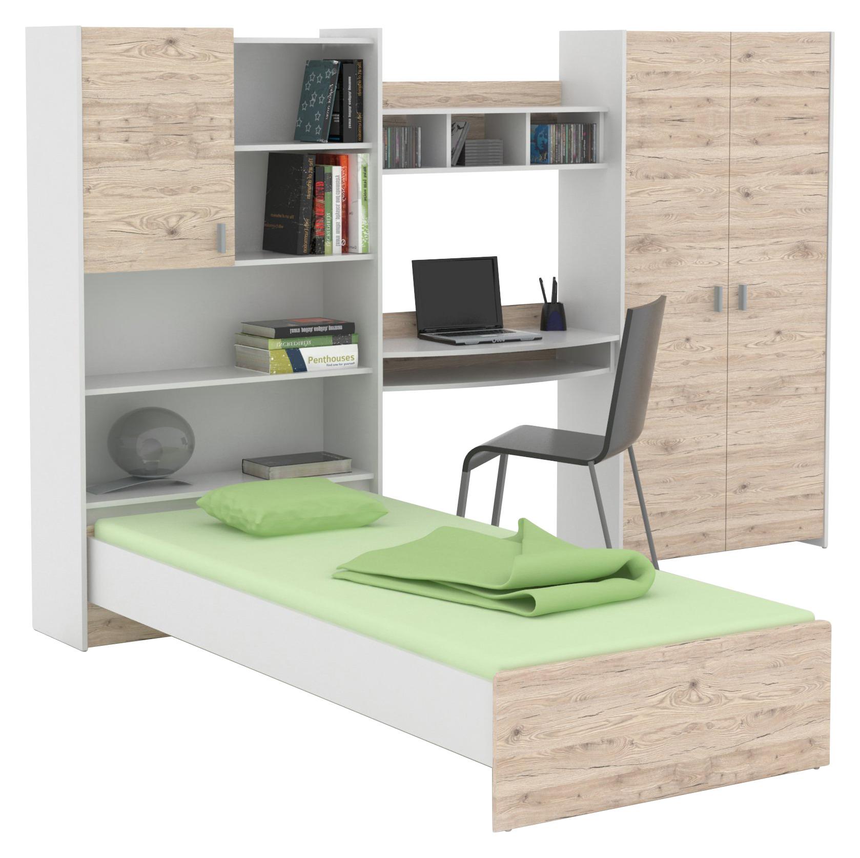 Jugendzimmer mit viel Stauraum