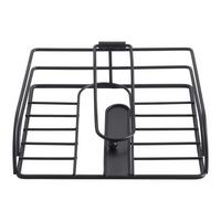 Stojan na servítky BLACKY - čierna, Modern, kov (18.5/18.5/6cm) - Mömax