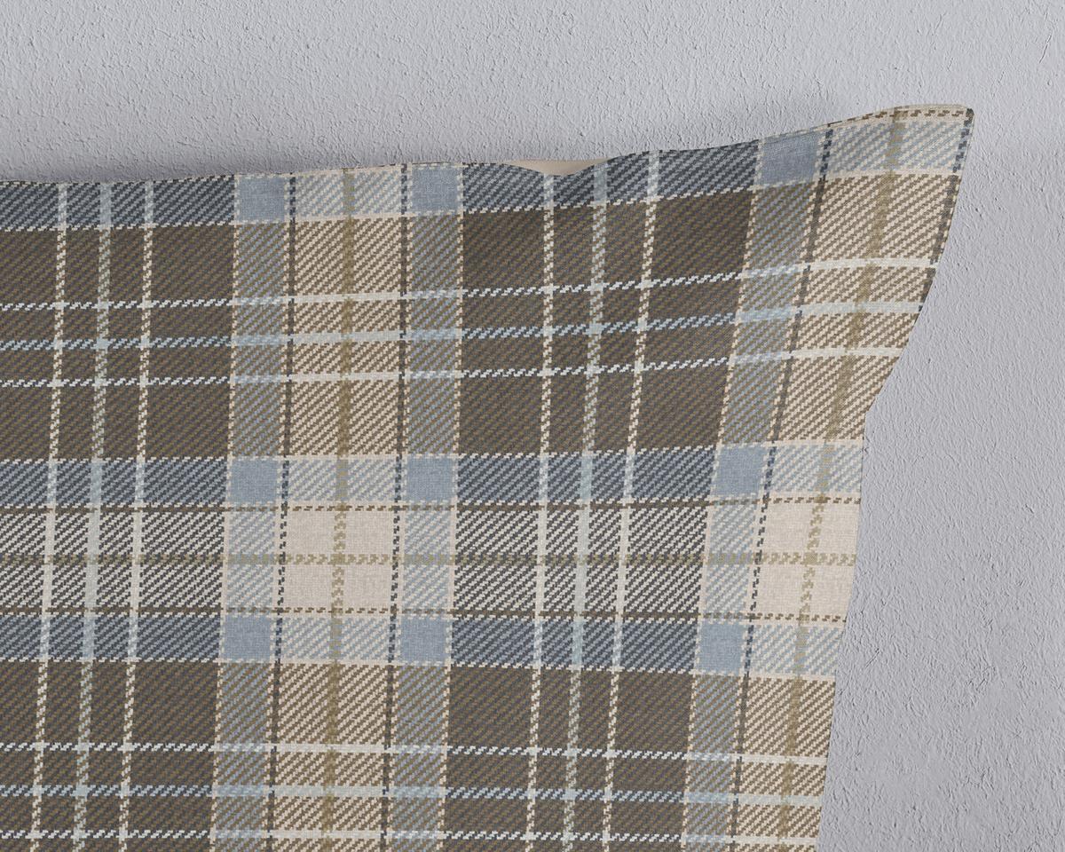 BETTWÄSCHE CAMBRIDGE - Blau/Perlmutt, Basics, Textil (140/200cm)