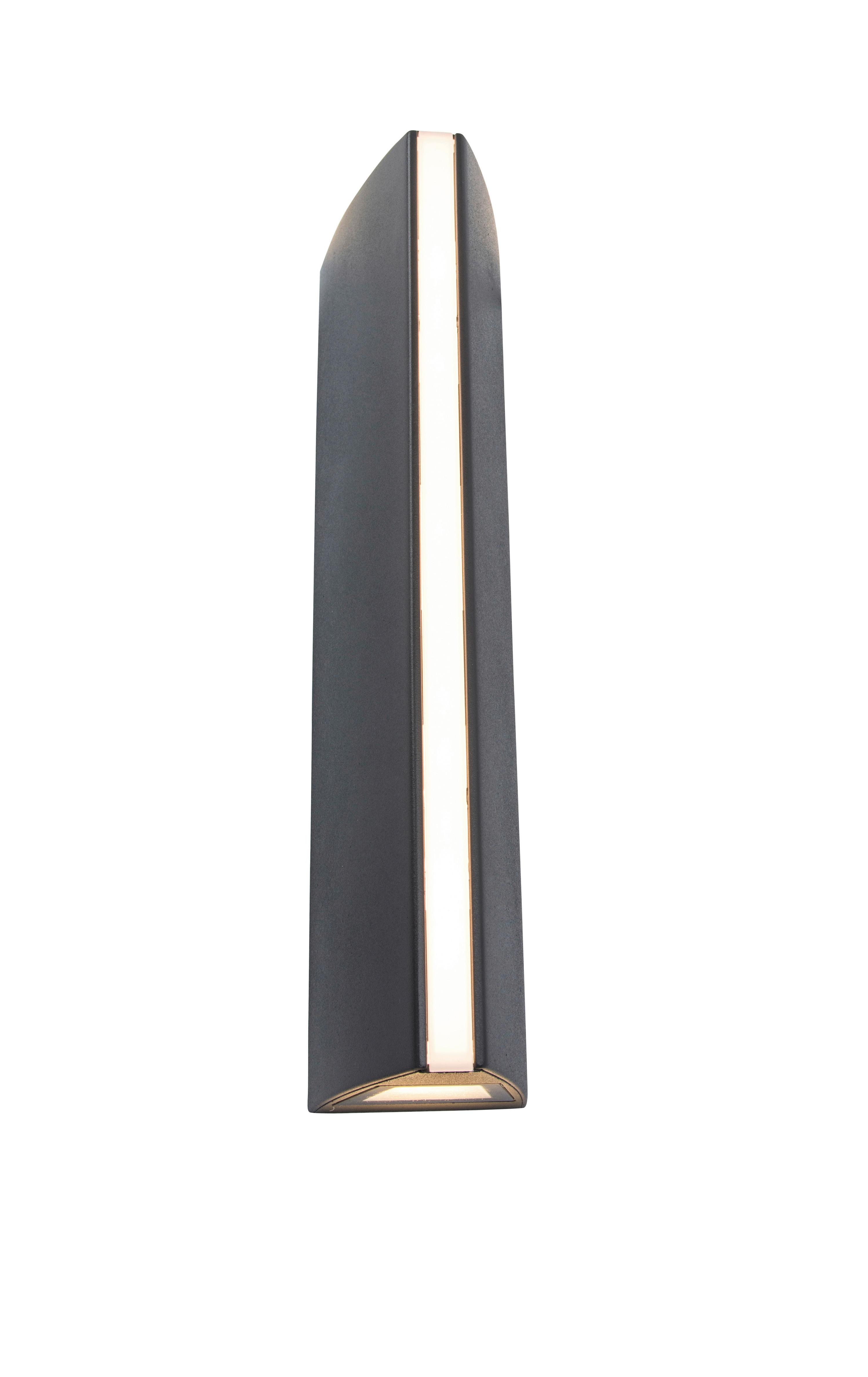 Außenleuchte Leo 14,5 W Metall, Wandmontage