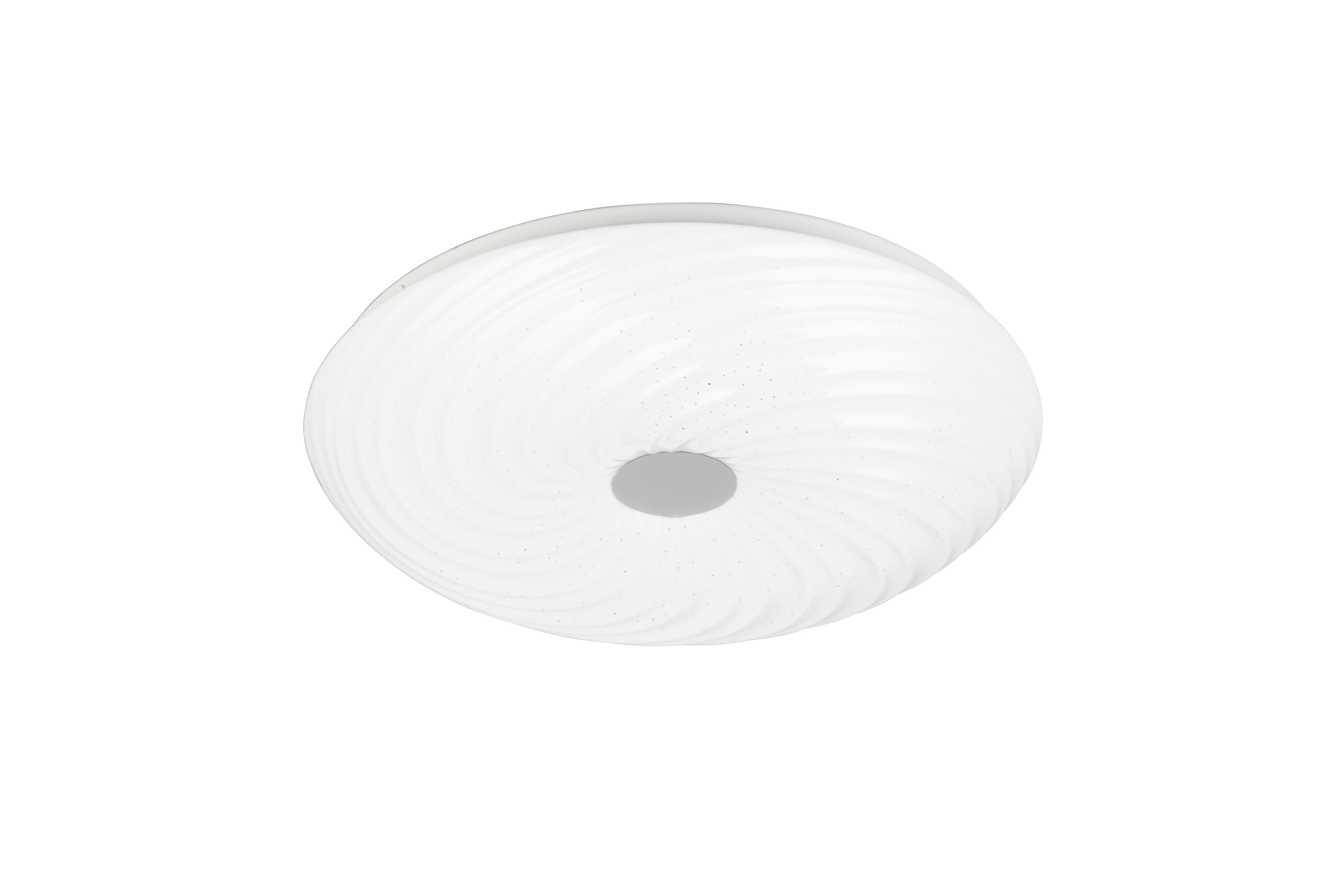 LED-DECKENLEUCHTE R67693800 GRAVITY - Weiß, Basics, Kunststoff (37,5/5cm)