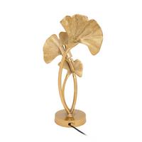 Tischlampe Cosima Goldfarben - Goldfarben, Trend, Kunststoff/Metall (16/28/52cm) - Kayoom
