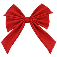 Dekoračná mašla CARLA - červená, Konventionell, textil (45/50/5cm) - Mömax