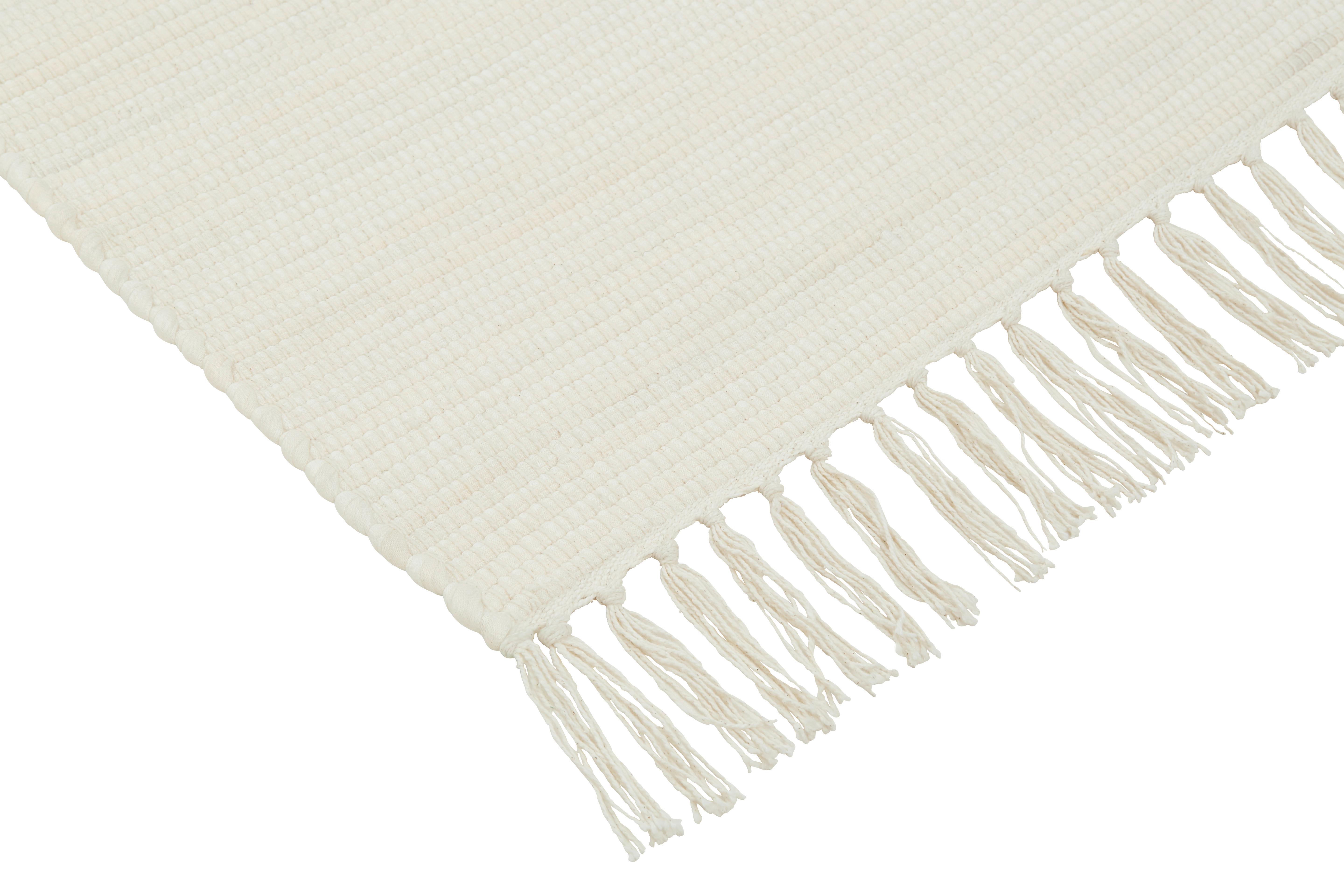 Handwebteppich Annika - Naturfarben, MODERN, Textil (70/120cm) - James Wood
