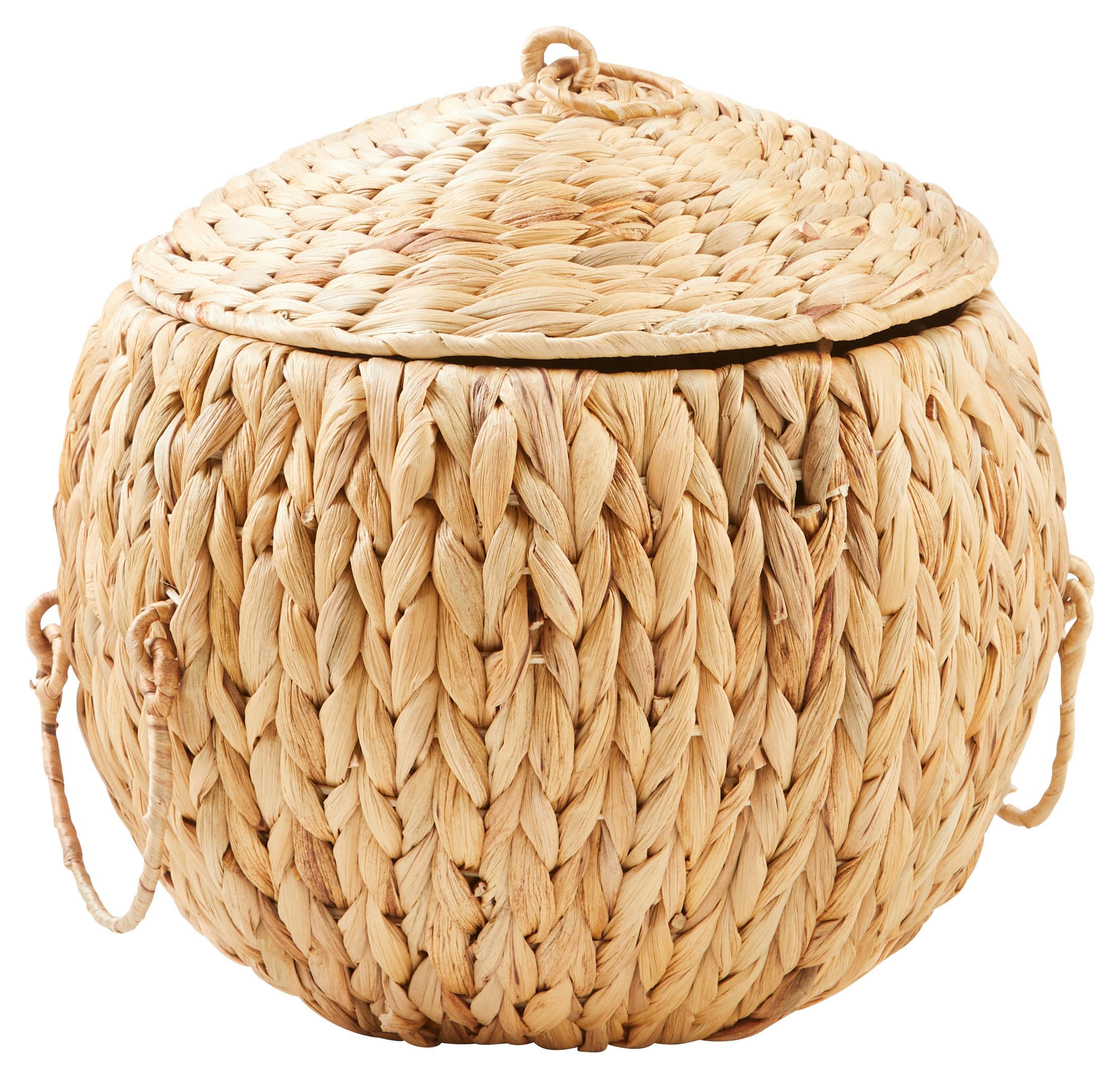 Koš Zaya, 27/26 cm - přírodní barvy, kov/přírodní materiály (27/26cm) - Premium Living