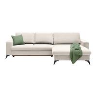 Rohová sedačka SUNNY, oboustranná, ecru - ecru, Moderní, textil (290/87/178cm) - Mömax