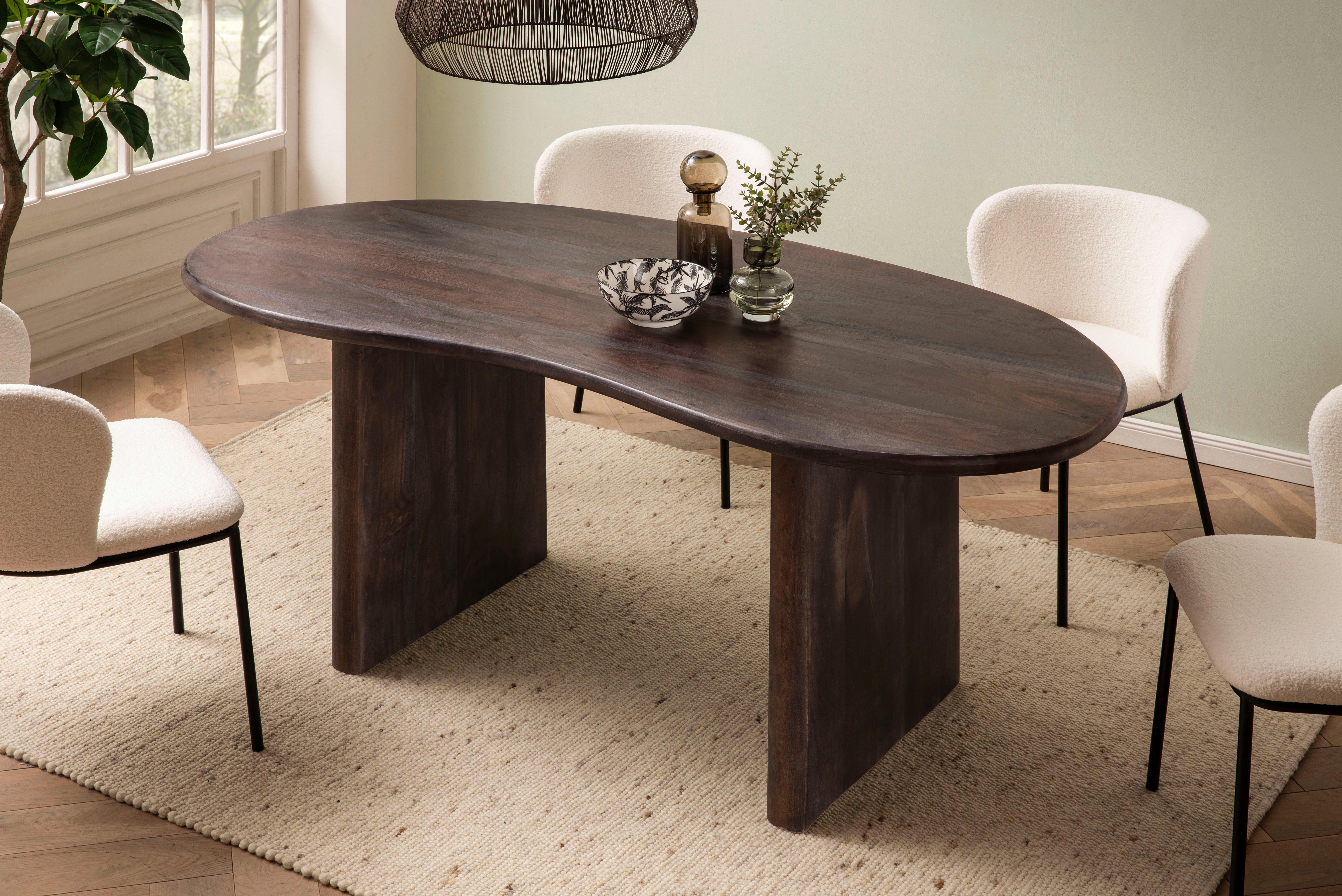 Esstisch Dunkelbraun L: 180 Cm - Dunkelbraun, Design, Holz (180/90/75cm) - MID.YOU