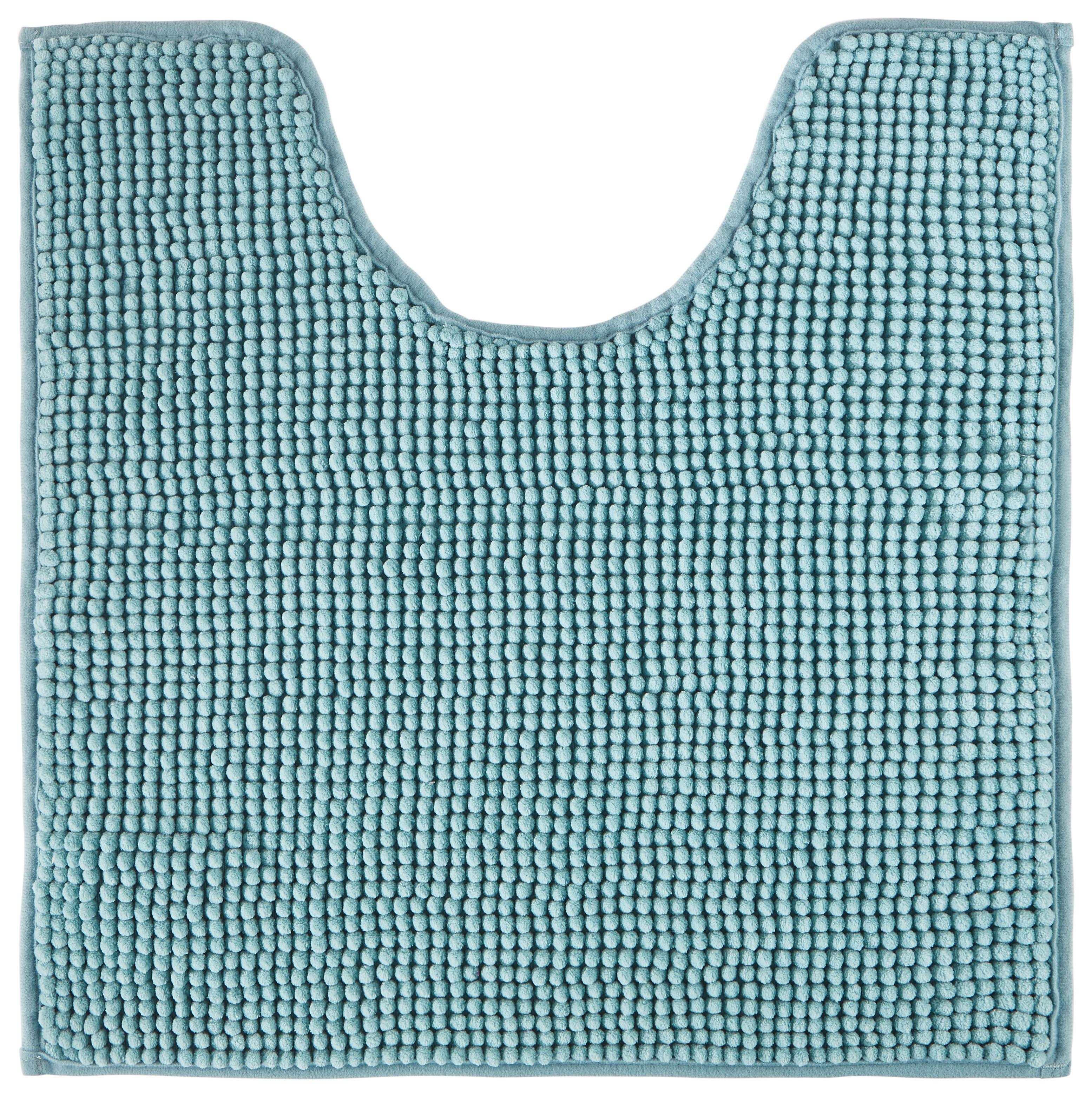 WC PŘEDLOŽKA Nelly, 50/50cm, světle modrá - světle modrá, textil (50/50cm) - Modern Living