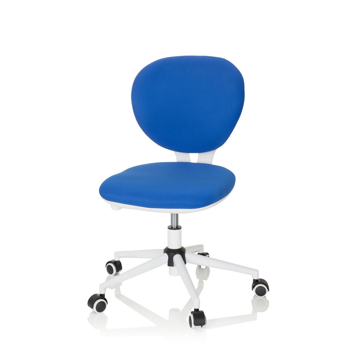 Jugenddrehstuhl Kid Vivo Stoff Blau - Blau, Basics, Kunststoff (43/82-95/56cm) - MID.YOU