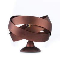 Tischleuchte 5020/Lw - Rotbraun, Design, Metall (25/23cm)