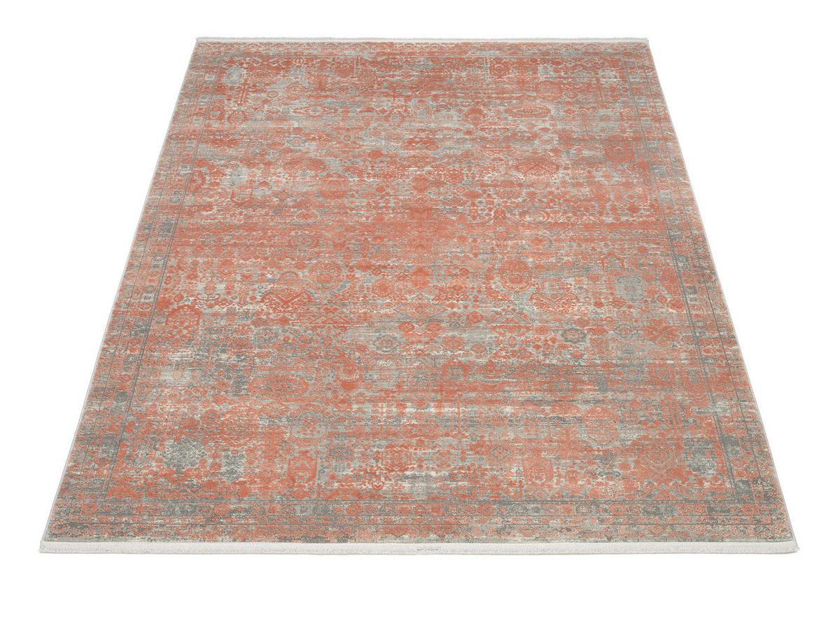 Webteppich Rosa Colore 67x130 cm - Rosa, LIFESTYLE, Textil (67/130cm) - Dieter Knoll