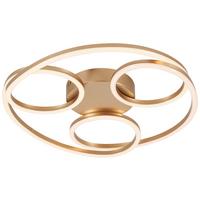 Led-deckenleuchte Darlin - Champagner, Basics, Kunststoff/Metall (51/8cm) - Luca Bessoni