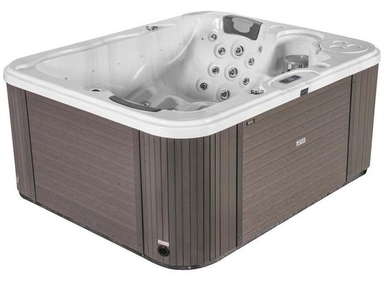 Whirlpool Keramik Asti 211 X 90 X 170 cm - Weiß, Design, Holz/Keramik (211/90/170cm)
