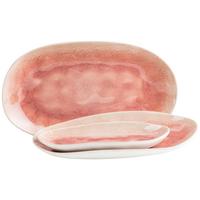 Servierplatte Frozen Beere 3-Teilig Oval - Beere, Trend, Keramik - Mäser