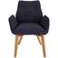 Stuhl Bettina - Blau/Eichefarben, MODERN, Holz/Textil (60/90/67cm) - Ombra Stuhl Bettina - Blau/Eichefarben, MODERN, Holz/Textil (60/90/67cm) - Ombra