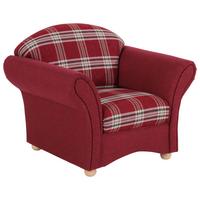 Polstersessel Mit Armlehnen Corona Rot - Buchefarben/Rot, Design, Textil (96/85/81cm) - Max Winzer