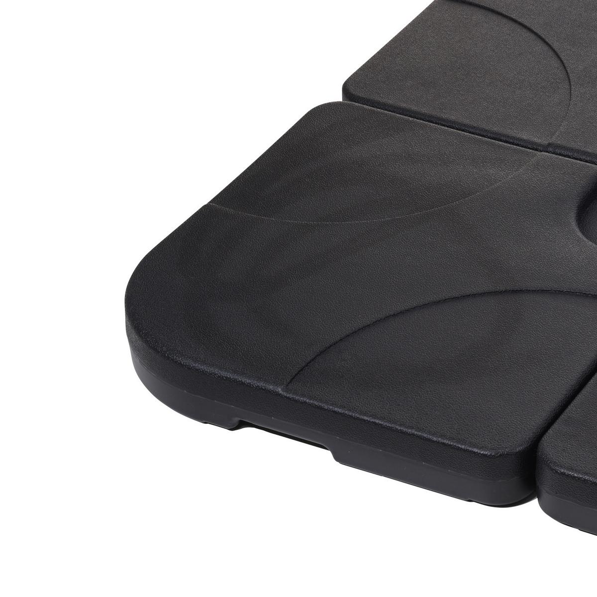 Schirmständer Kunststoff Schwarz - Basics (50/7.5/50cm)