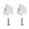 Schienensystem Urail Endkappe 95497 2--Teilig. Weiß - Weiß, Design, Kunststoff (1,3/1,8/2,1cm) - Paulmann