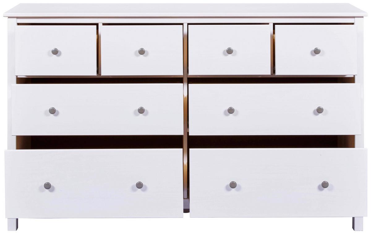 Sideboard Chilly Home - Weiß, Design, Holz (160/96/40cm) - Livetastic