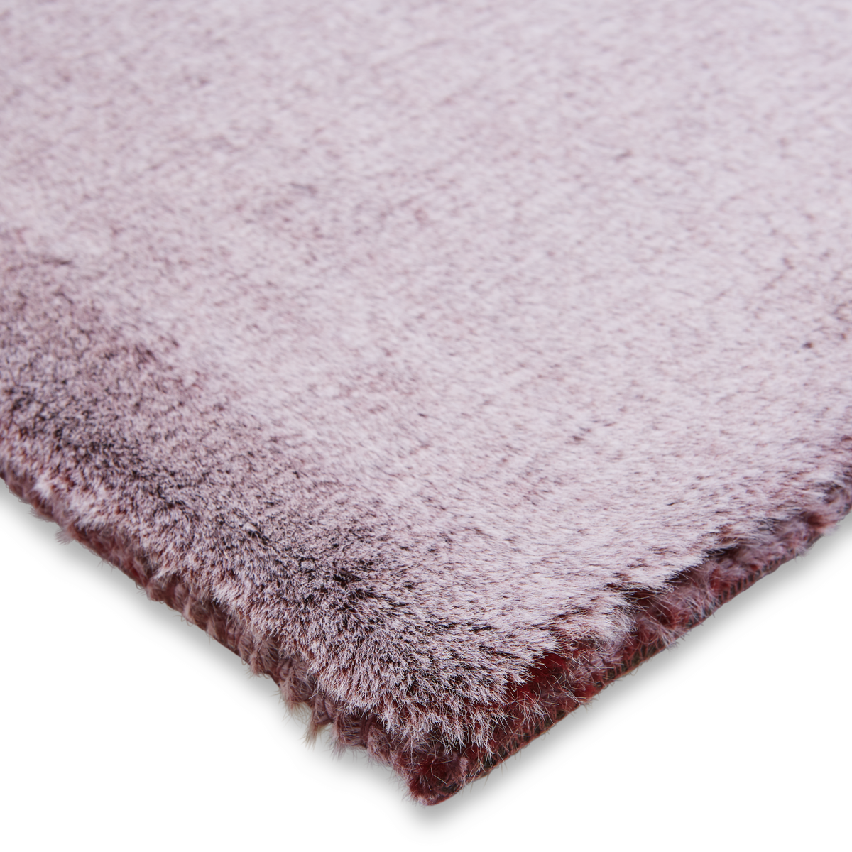 UMĚLÁ KOŽEŠINA Denise 3, 160/220cm, bobulová - bobulová, Romantický / Rustikální, kožešina/textil (160/220cm) - Mömax