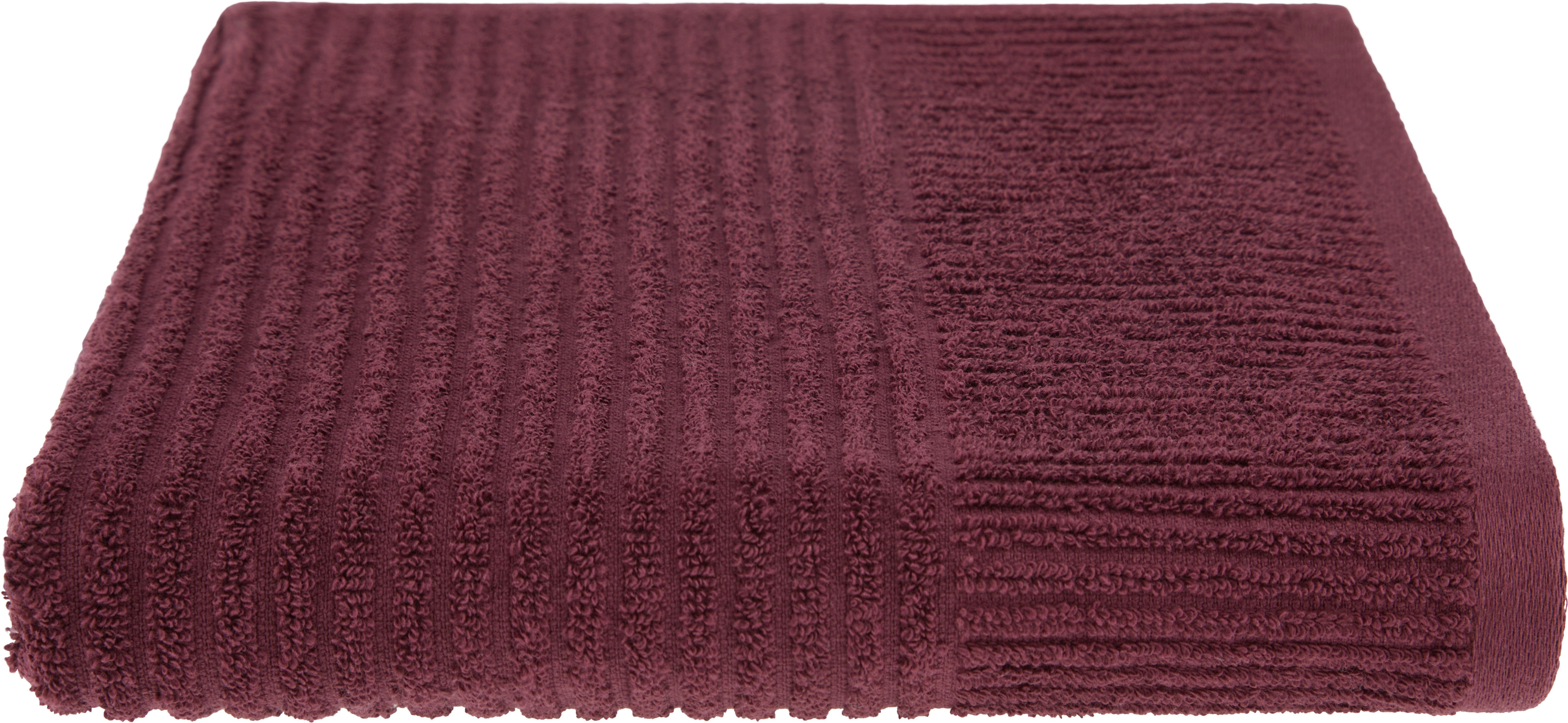 Kéztörlő Pia Kb. 50/90cm - szeder, Modern, textil (50/90cm) - Luca Bessoni