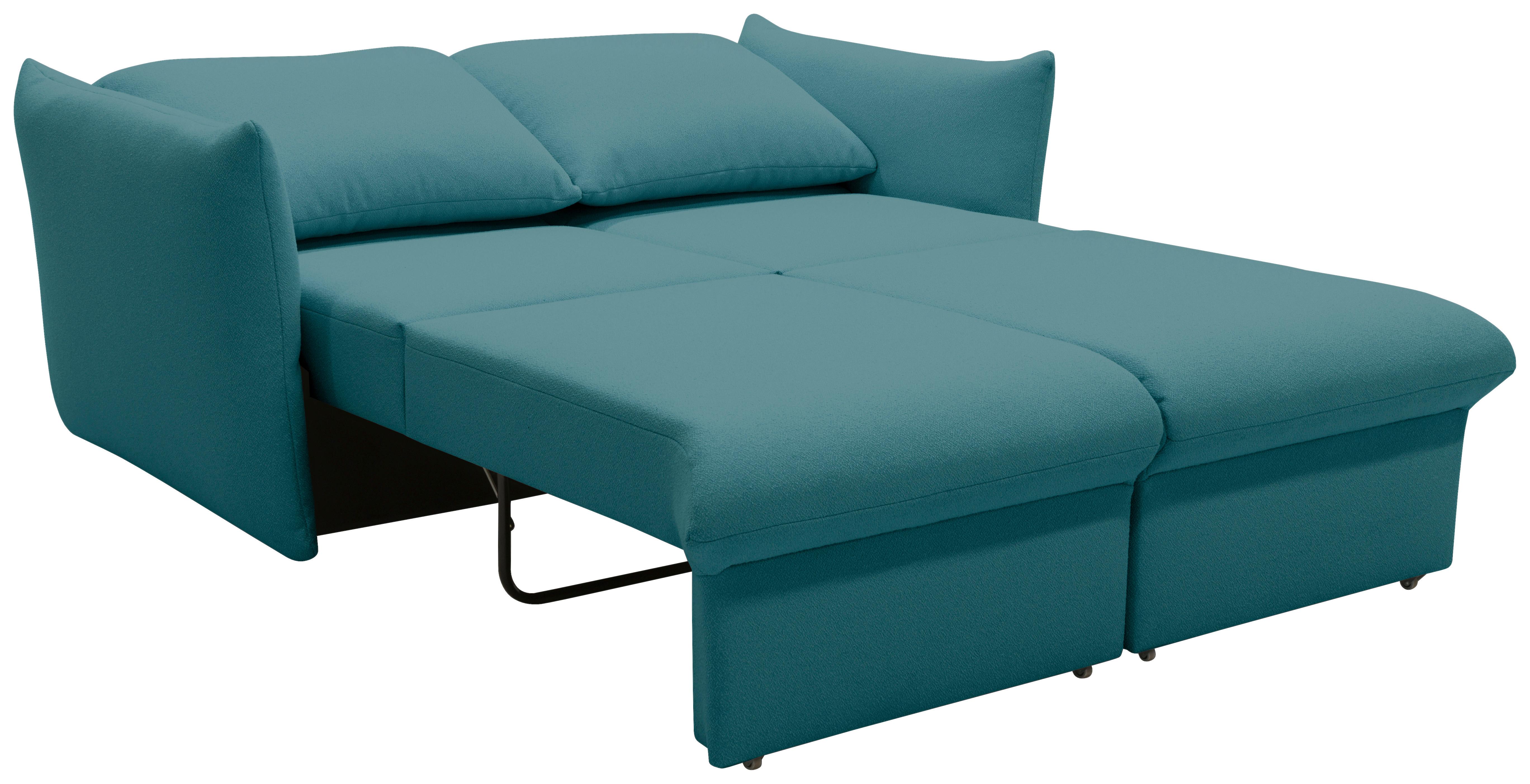 2-Sitzer-Sofa Looks Petrol B: 180 cm - Petrol, Design, Textil (180/100/97cm) - LOOKS by W.Joop