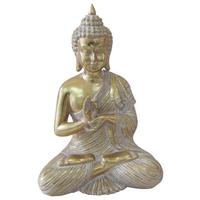 Buddha Chenpo - Goldfarben, KONVENTIONELL, Kunststoff (21,5/14,5/31cm) - Luca Bessoni