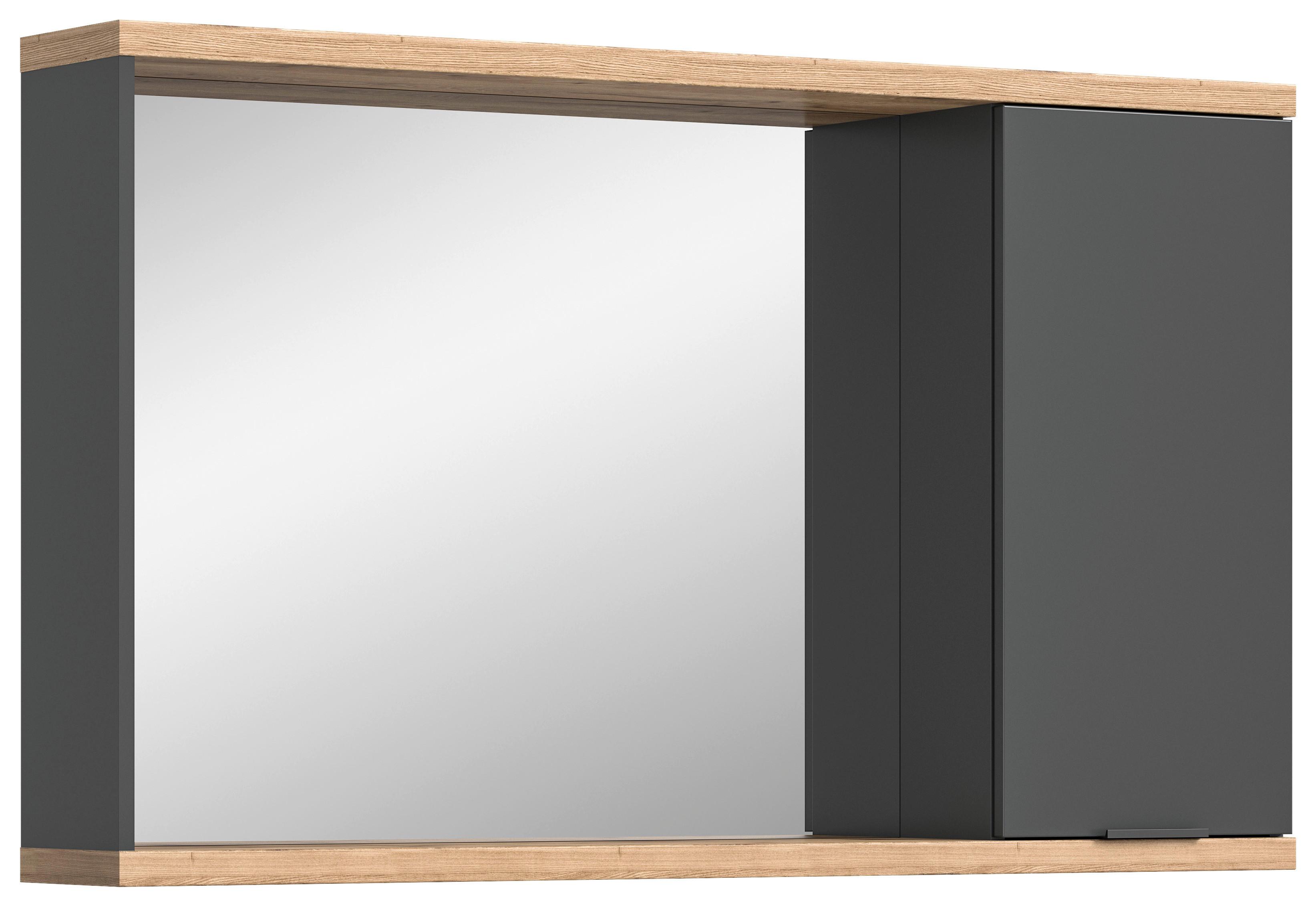 Spiegelschrank Nuaro Anthrazit B: 130cm