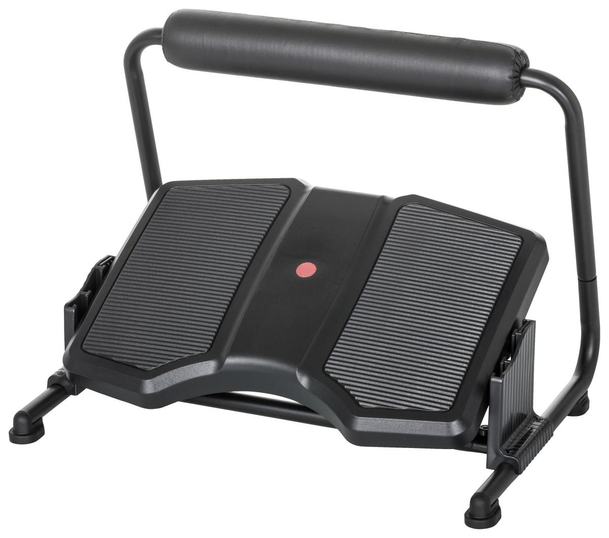 Fußstütze Podi F - Schwarz, Basics, Kunststoff/Metall (49/37/35cm) - MID.YOU