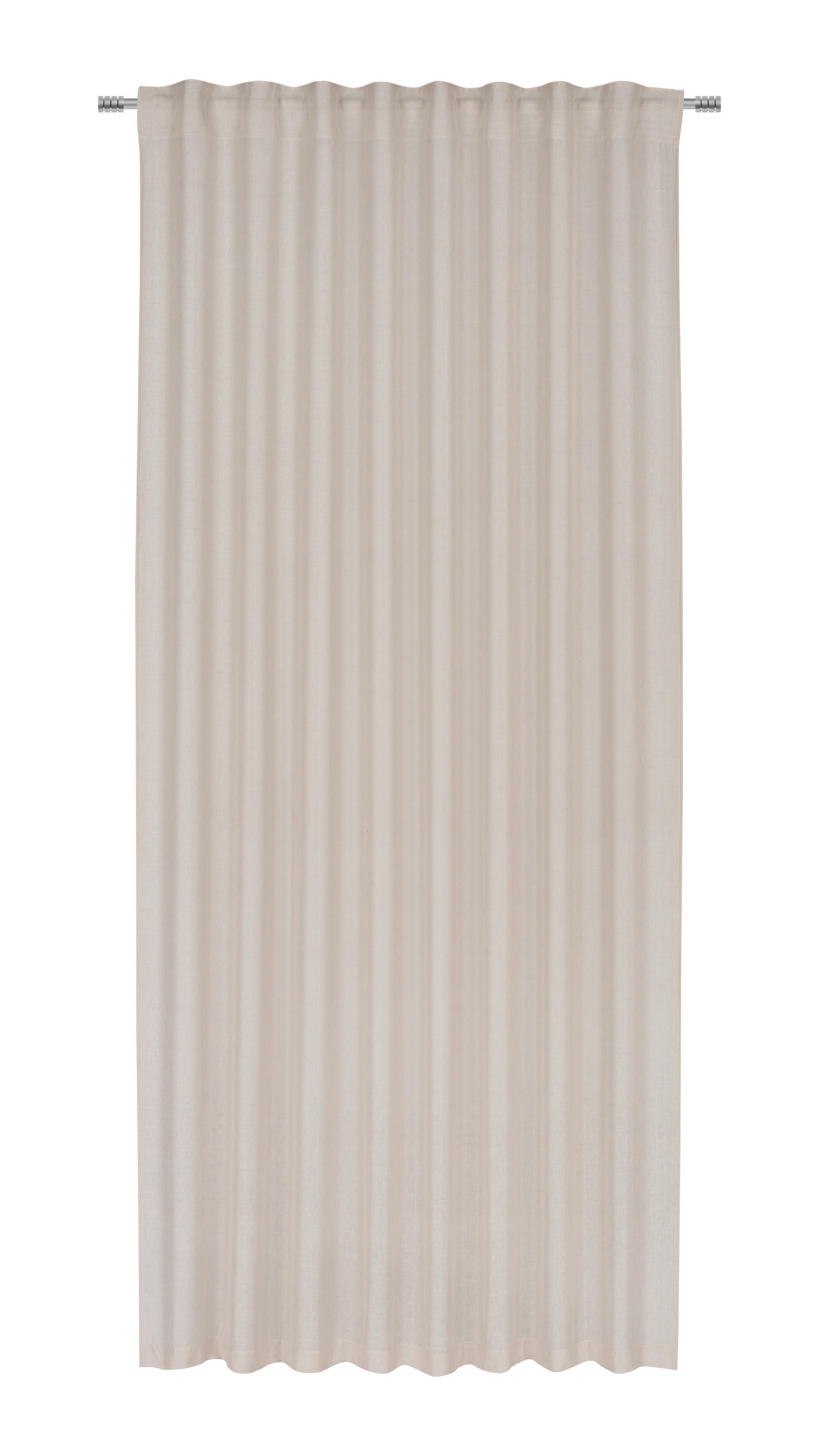 Hotový Záves Elisa, 135/255cm, Béžová - béžová, Konvenčný, textil (135/255cm) - Premium Living