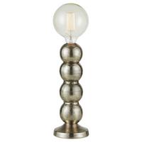 Tischleuchte Memory-Funktion, 40w - Silberfarben, Basics (12.5/33/12.5cm) - Markslöjd