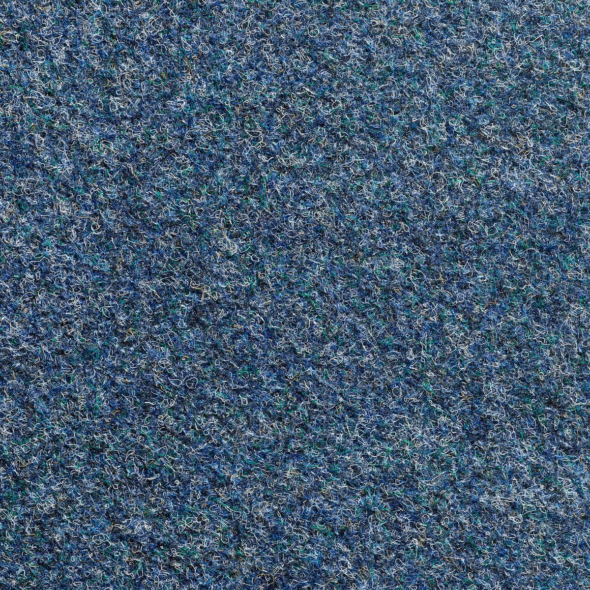 Teppichfliese Blau Merlin 50x50 Cm Florhöhe 5,5 Mm - Blau, Basics, Textil (50/50cm)