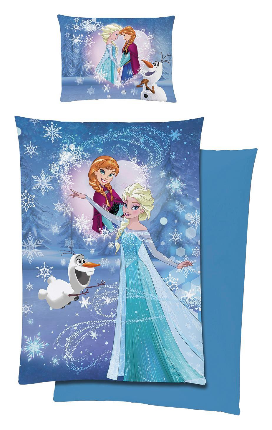 Bettwäsche Disney Frozen - Multicolor, LIFESTYLE, Textil - Disney