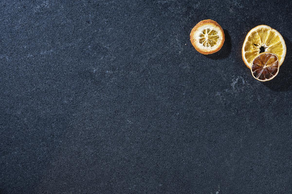 Naturstein Leather Look Naturstein Black Nature - Schwarz, MODERN, Stein - Strasser