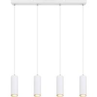 Hängeleuchte WITMO2 - Weiß, KONVENTIONELL, Metall (65/6/120cm)