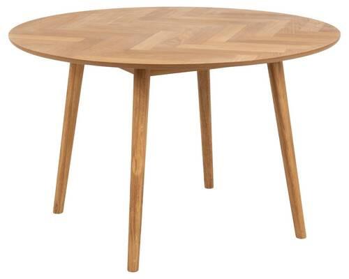 Esstisch Rund Nagano 120x75 Cm Eiche Dekor - Eichefarben, KONVENTIONELL, Holz/Holzwerkstoff (120/120/75cm) - MID.YOU