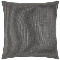 POŤAH NA VANKÚŠ Ines, 48/48cm, antracitová - antracitová, Basics, textil (50/50cm) - Premium Living