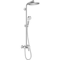 Brausegarnitur Hg Crometta S 240 Shp Ehm Chromfarben - Chromfarben, Basics, Kunststoff (24/138,3/47cm) - Hansgrohe