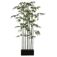 Umělá rostlina Výška 150 cm, květináč š: 30cm - černá/zelená, Konvenční, dřevo/plast (30/150cm) - Mömax