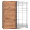 Schwebetürenschrank B: 200 Cm Level, Eichefarben Dekor - Eichefarben, MODERN, Holzwerkstoff (200/216/65cm) - MID.YOU