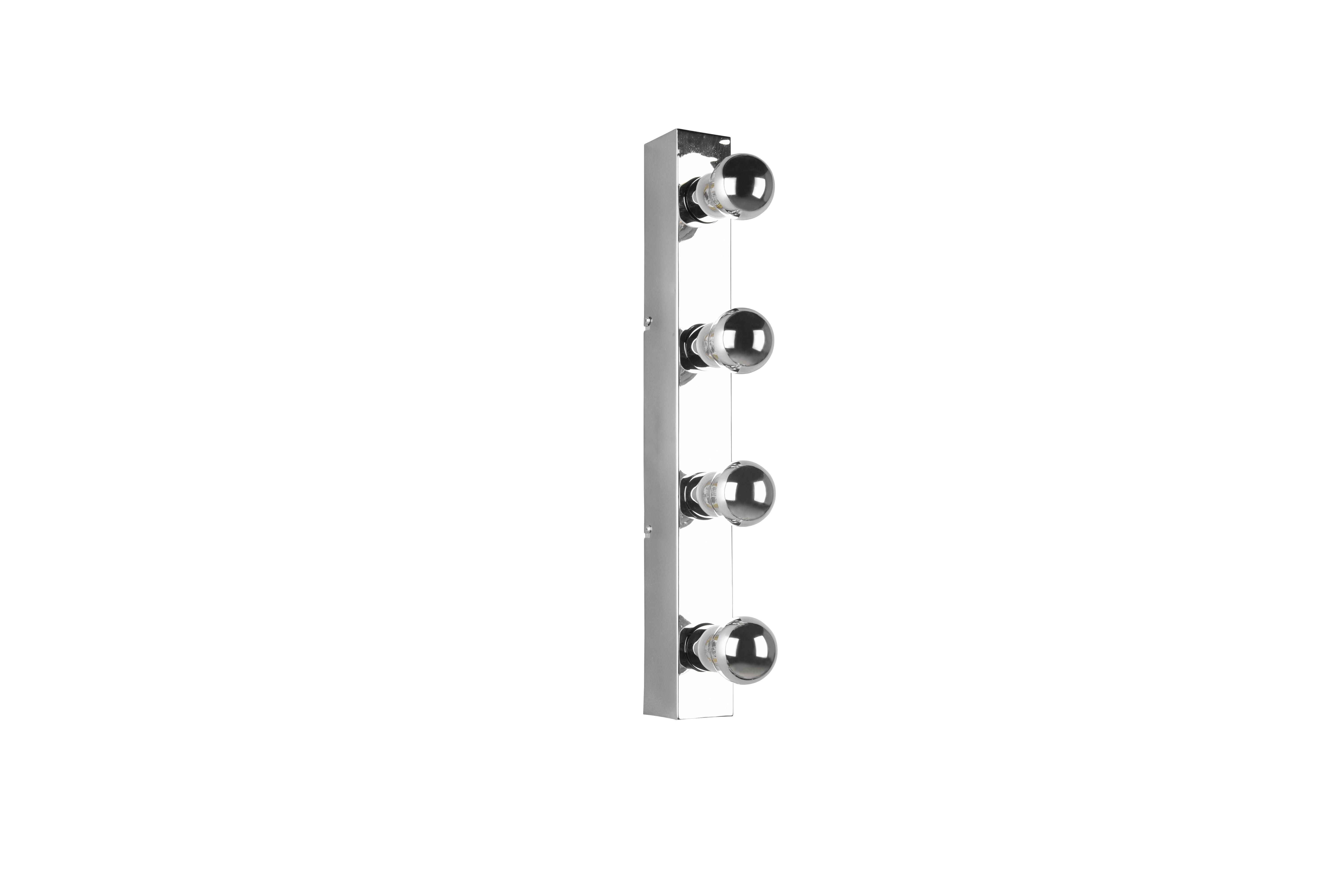 Wandleuchte 4-flammig Chromfarben - Chromfarben, Basics, Metall (6/55/8,5cm) - Trio Leuchten