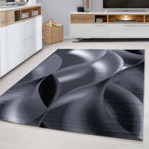 Webteppich Plus - Schwarz, Basics, Textil (140/200cm) - Novel
