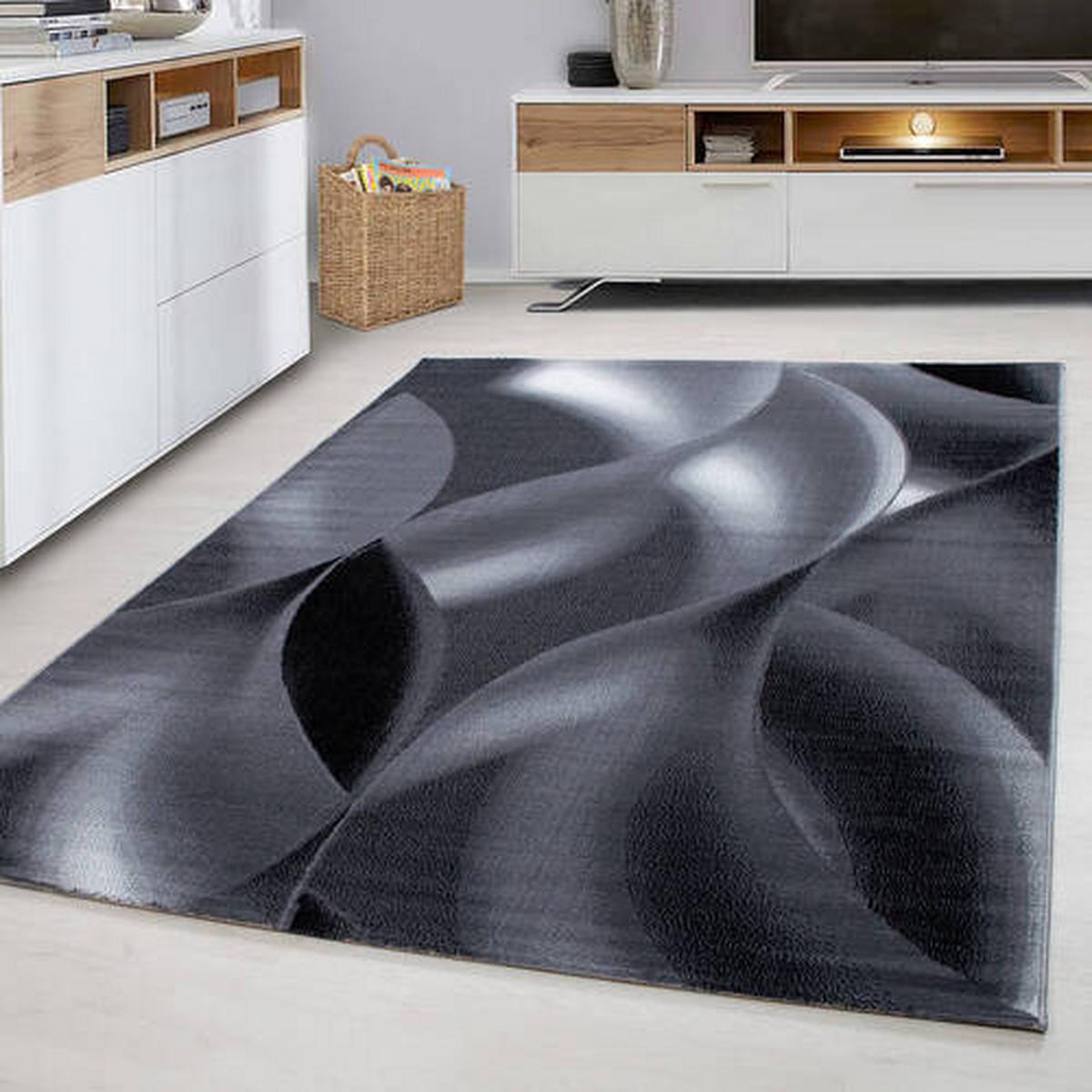 Webteppich Plus - Schwarz, Basics, Textil (280/370cm) - Novel