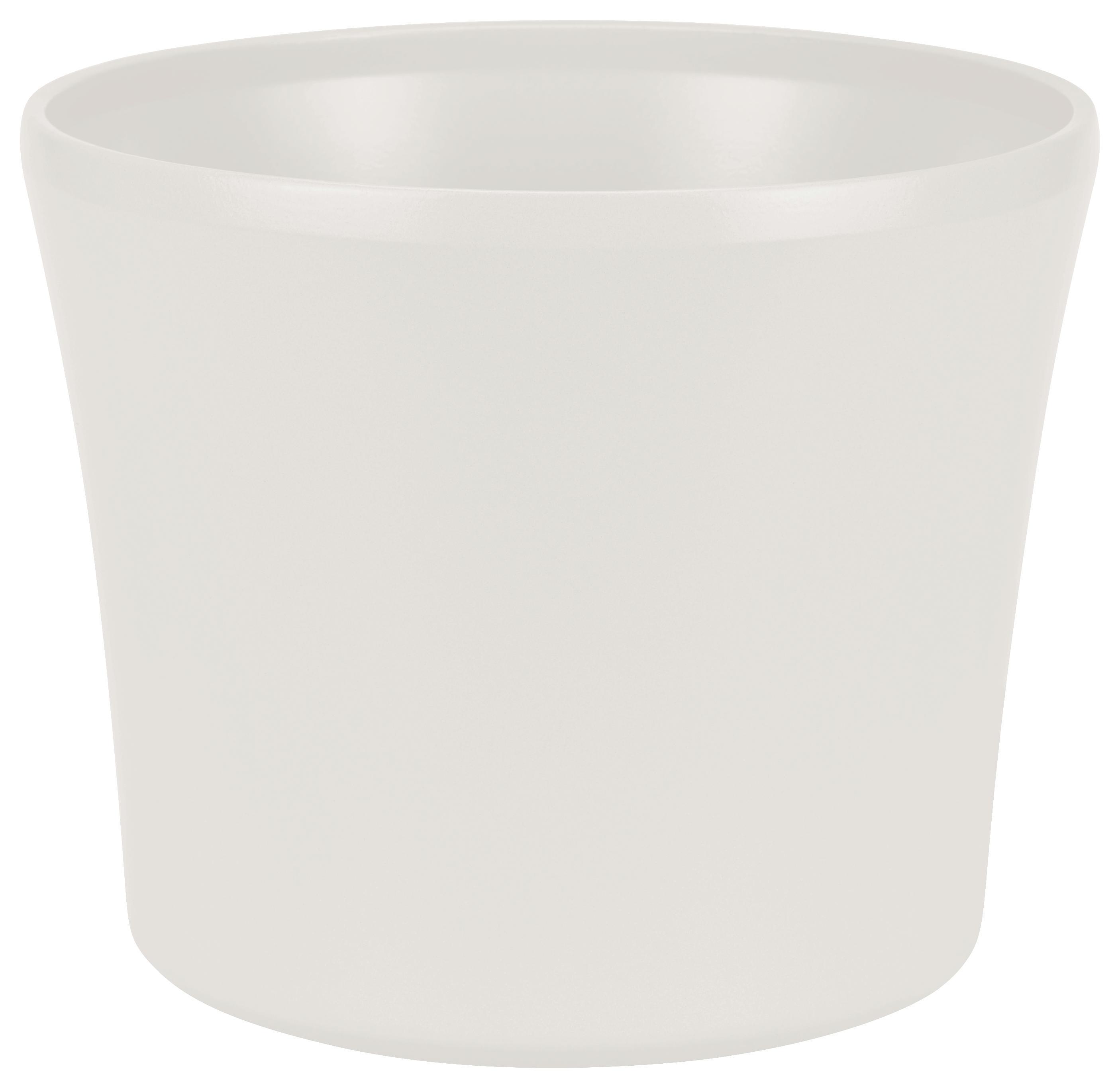 Übertopf Frieda - Weiß