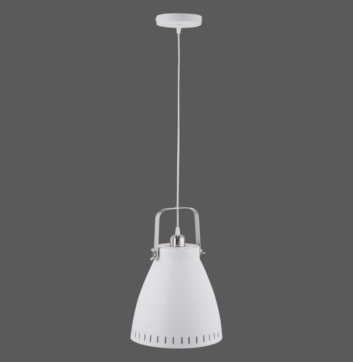 Hängeleuchte Eva L11160-16 (neu) - Weiß, Design, Metall (26,5/120cm) - Boxxx