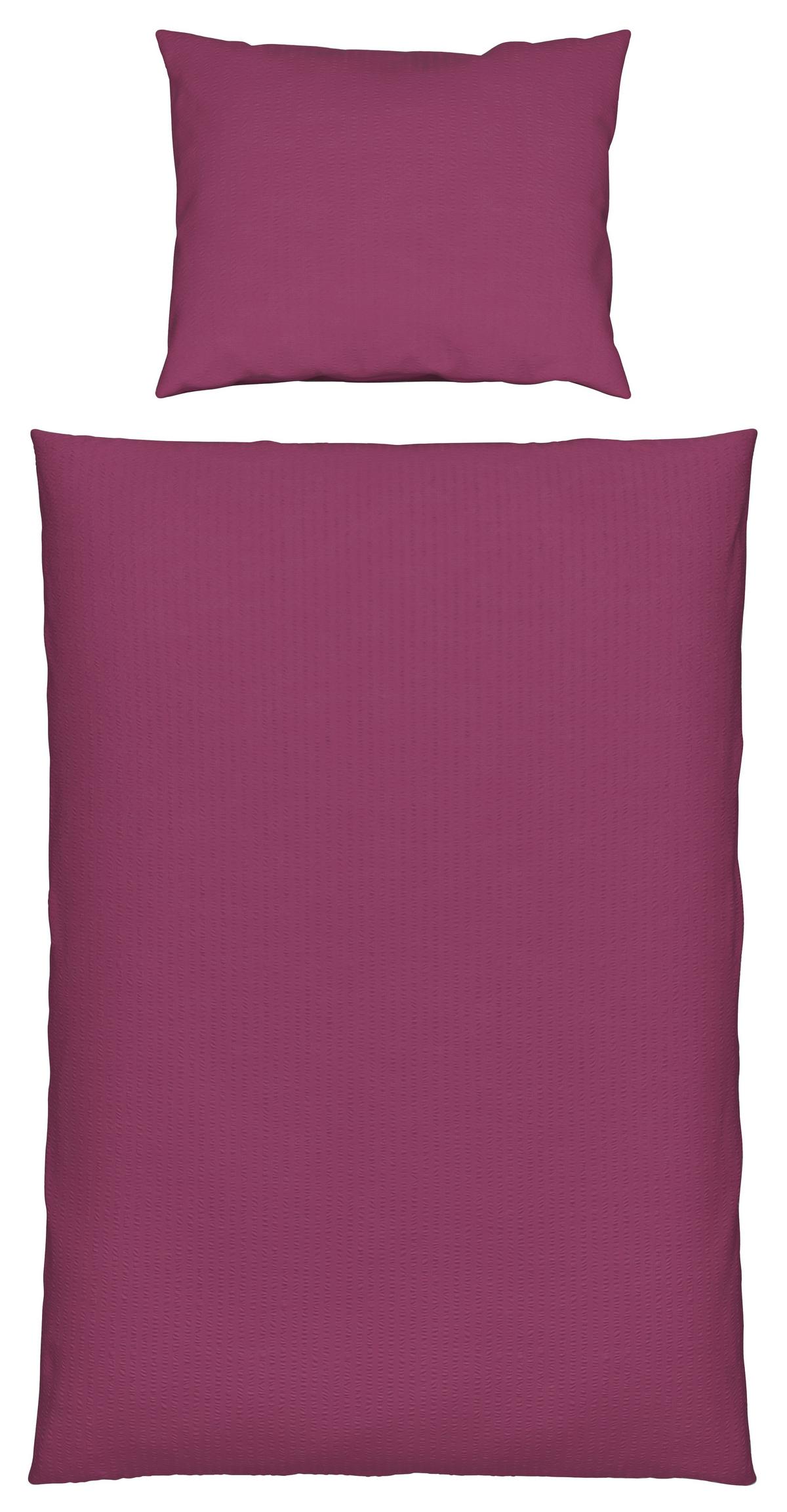 Ágyneműhuzat-garnitúra Milena - szeder, Konventionell, textil (140/200cm) - Luca Bessoni