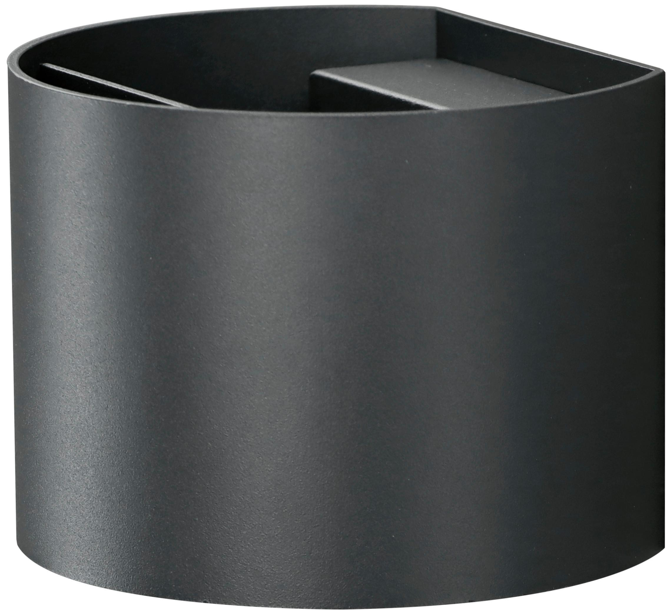 AUSSENWANDLEUCHTE 2528000401696 EBLA - Anthrazit, Design, Metall (10/13,5/12cm)